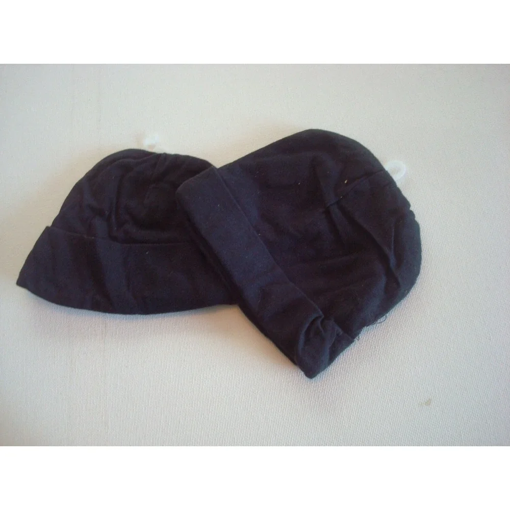INFANT BABY STEELERS 2PC    DEADSTOCK TOBOGGAN KNIT VINTAGE BEANIE SKULL HAT CAP